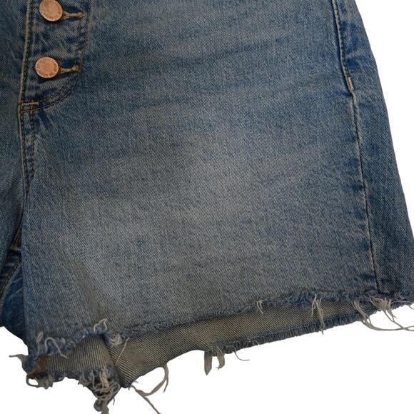 Universal Thread Womens 2/26R Vintage Midi Jean Shorts - Picture 5 of 10